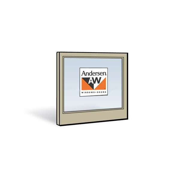 Andersen 2446 Lower Sash with Sandtone Exterior and Sandtone Interior with Low-E4 Tempered Glass | WindowParts.com.