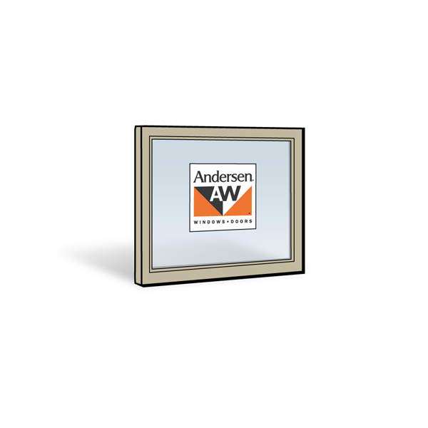 Andersen 2042 Upper Sash with Sandtone Exterior and Natural Pine Interior with Low-E4 Sun Glass | WindowParts.com.