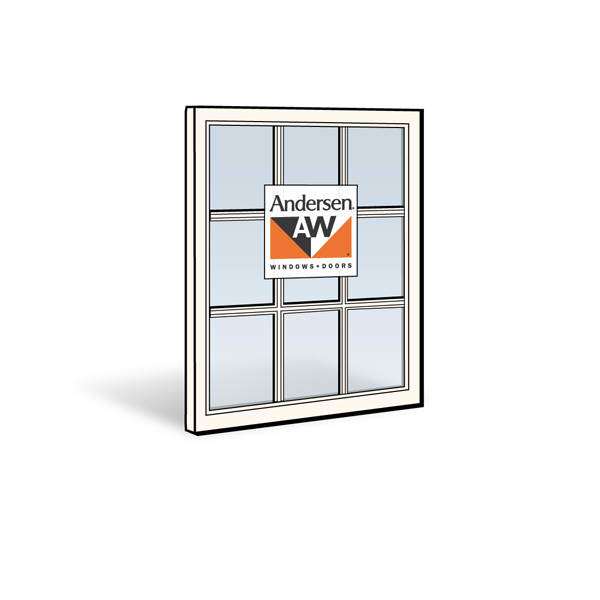 Andersen 2862 Upper Sash with White Exterior and White Interior with Dual-Pane Finelight Glass | WindowParts.com.