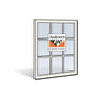 Andersen 2862 Upper Sash with White Exterior and White Interior with Dual-Pane Finelight Glass | WindowParts.com.