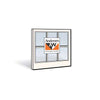 Andersen 2852 Lower Sash with White Exterior and White Interior with Dual-Pane Finelight Glass | WindowParts.com.