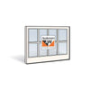 Andersen 3042 Lower Sash with White Exterior and White Interior with Dual-Pane Finelight Glass | WindowParts.com.