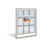 Andersen 2062 Lower Sash with White Exterior and Natural Pine Interior with Low-E4 Finelight Glass | WindowParts.com.