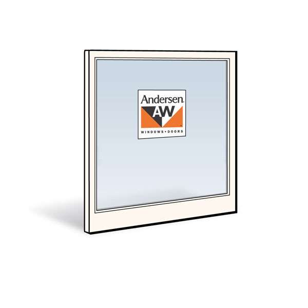 Andersen 3062 Lower Sash with White Exterior and Natural Pine Interior with Dual-Pane 5/8 Glass | WindowParts.com.