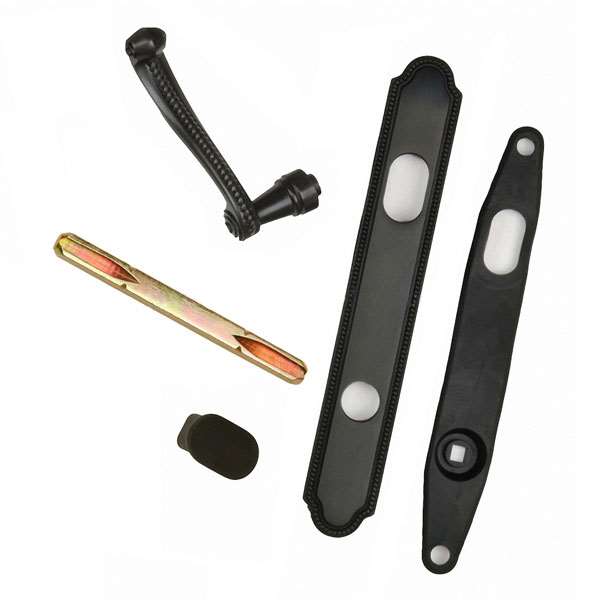 Andersen Whitmore Style (Single Active) Exterior Hardware Set in Oil Rubbed Bronze - Right Hand - Half Kit | WindowParts.com.