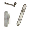 Andersen Whitmore Style (Single Active) Interior Hardware Set in Satin Nickel - Right Hand - Half Kit | WindowParts.com.