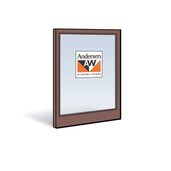 Andersen 2462 Lower Sash with Terratone Exterior and Natural Pine Interior with Low-E4 Glass | WindowParts.com.