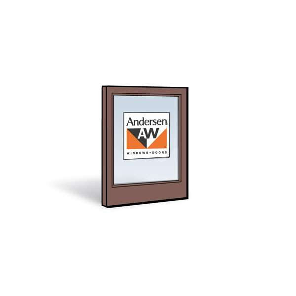 Andersen 1832 Lower Sash with Terratone Exterior and Natural Pine Interior with Low-E4 Glass | WindowParts.com.