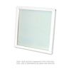 Andersen TW2452 (Lower Sash) White Exterior and Natural Pine Interior High Performance LowE4 Glass  - No Grille Grommets | WindowParts.com.